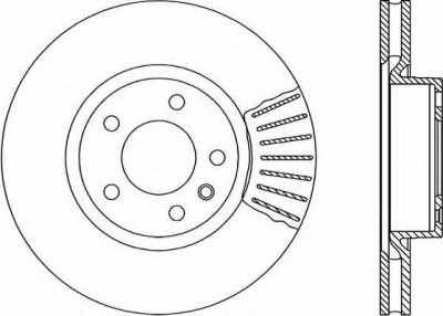 OPEN PARTS bdr141720 -  Тормозной диск